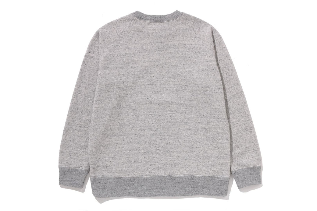 COLLEGE RELAXED FIT CREWNECK SWEATSHIRT | bape.com