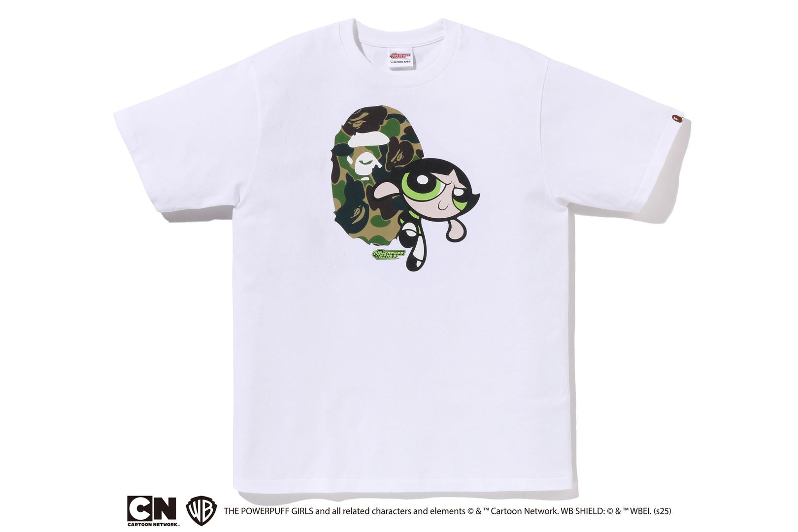 BAPE X THE POWERPUFF GIRLS 】BUTTERCUP TEE | bape.com