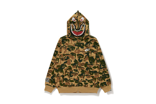 BAPE X KIDSUPER 】CAMO SHARK FULL ZIP HOODIE | bape.com