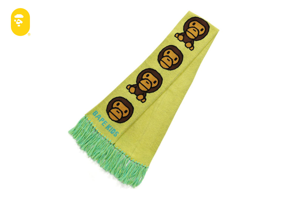 BABY MILO KNIT SCARF | bape.com