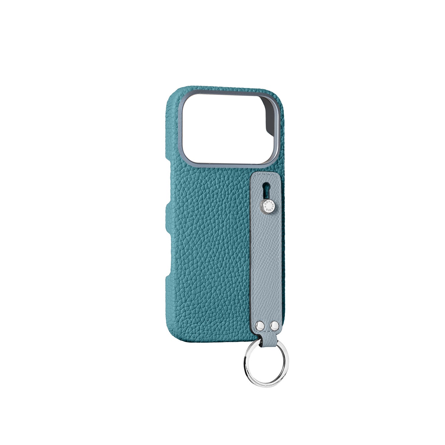 iPhone 17 Pro) ハンドル付き バックカバーケース シュリンクレザー