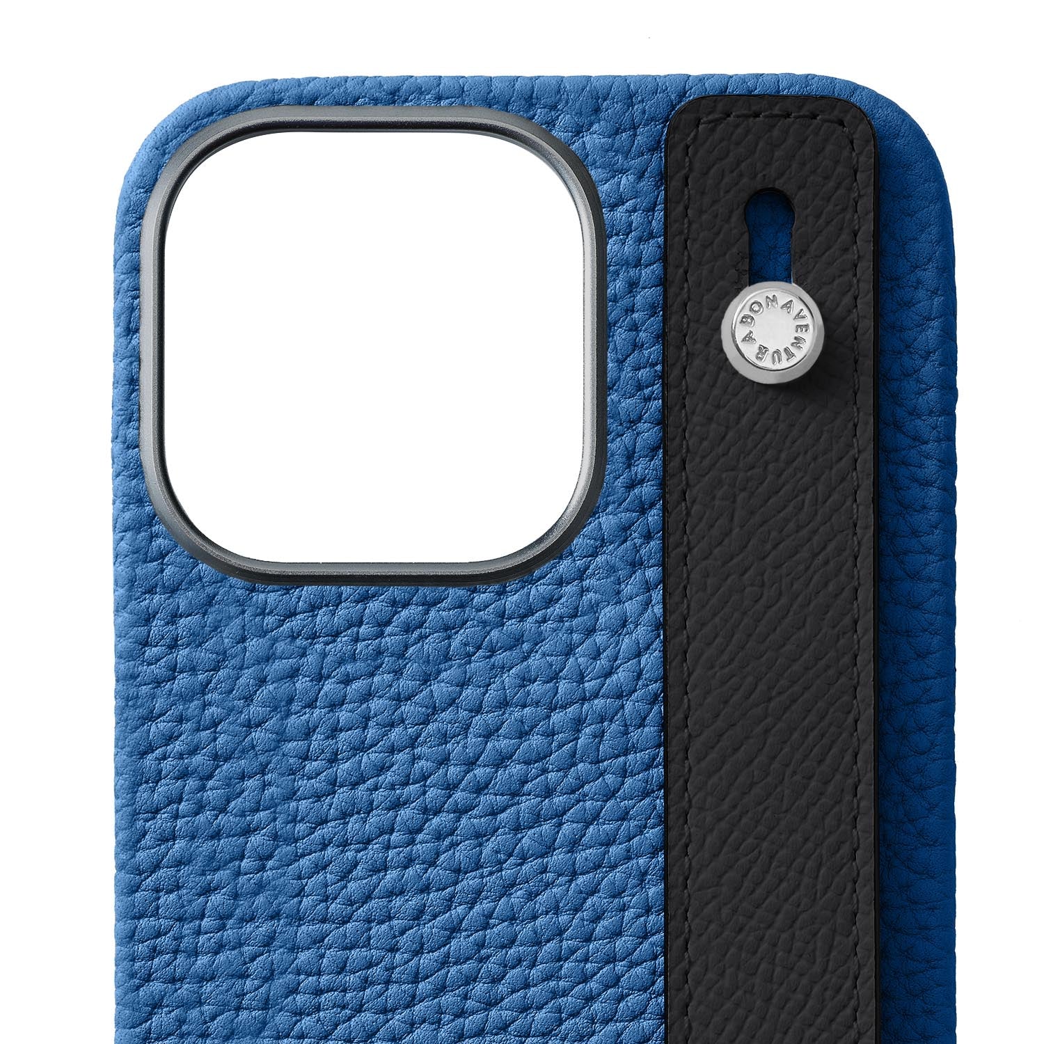 iPhone 15 Pro Max) ハンドル付き バックカバーケース シュリンクレザー