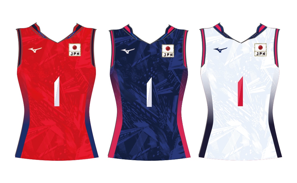 バレーボール女子日本代表ウエア（歴代ユニフォーム）のご紹介