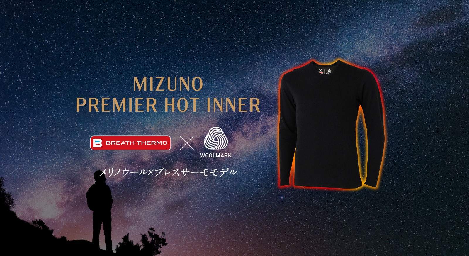 BREATH THERMO PREMIUM MODEL ウールブレスサーモ｜ミズノプレミア