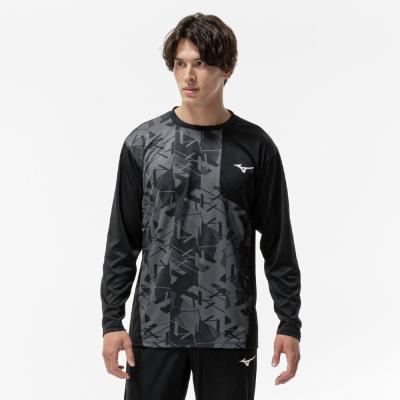 ゲームシャツ(長袖／ラケットスポーツ)|62JAC540|ウエア|テニス|ミズノ