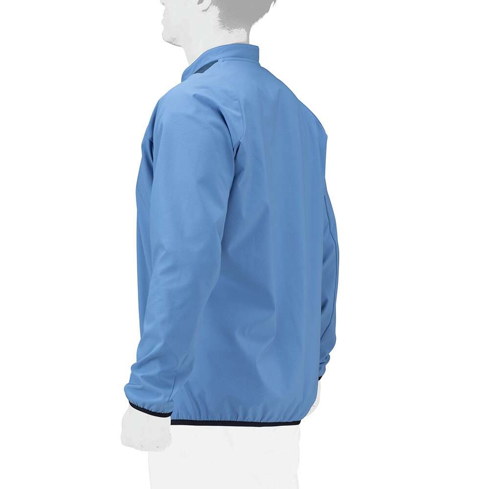 ミズノプロ／ストレッチ／防風】テックシールドジャケット(ハーフZIP