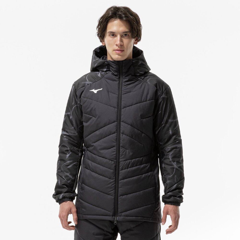 保温素材／吸湿発熱】テックフィルブレスサーモコート(ミドル丈