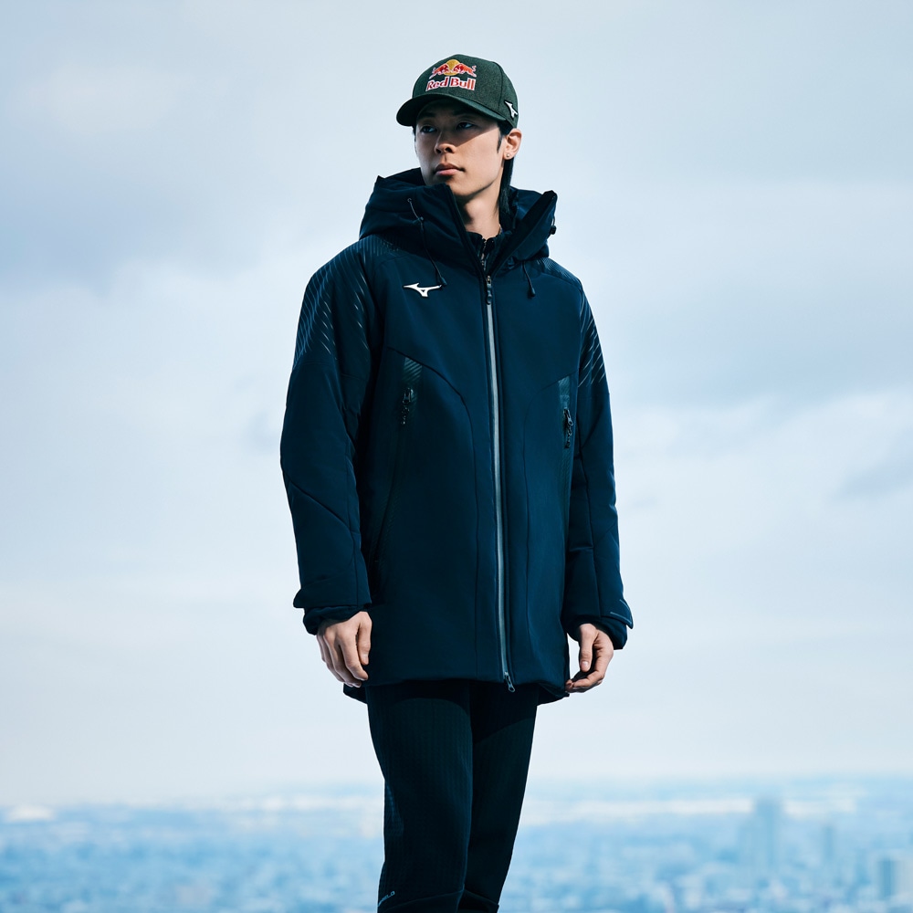 保温素材／吸湿発熱】テックフィルブレスサーモインサレーテッドコート