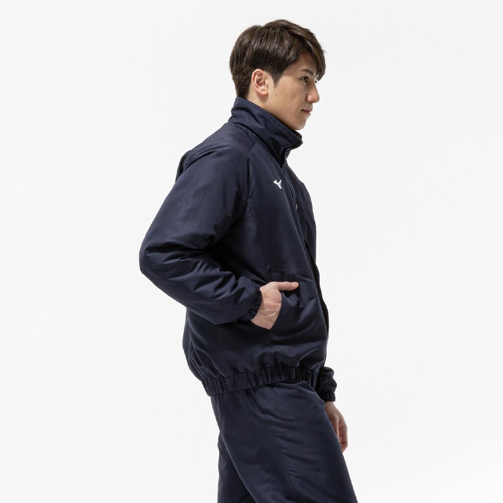 吸湿発熱】ブレスサーモ中綿ウォーマージャケット|32MEC551|ミズノ