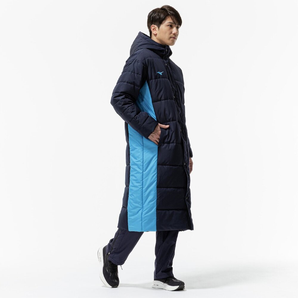 中綿ロングコート|32MEC663|ミズノトレーニング|トレーニングウエア