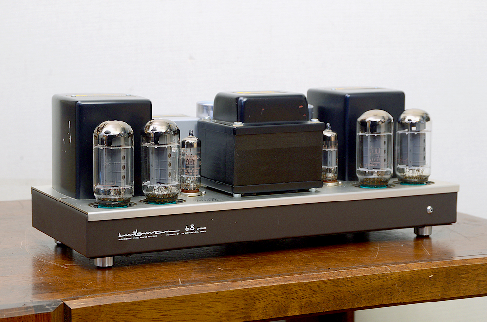 LUXMAN ラックスマン MQ68Custome 真空管パワーアンプ メンテナンス済