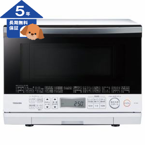 東芝】 ER-VD80(W) 過熱水蒸気オーブンレンジ 石窯ドーム 26L グラン