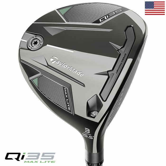 テーラーメイド Qi35 Max Lite Fairway フェアウェイウッド メンズ 右