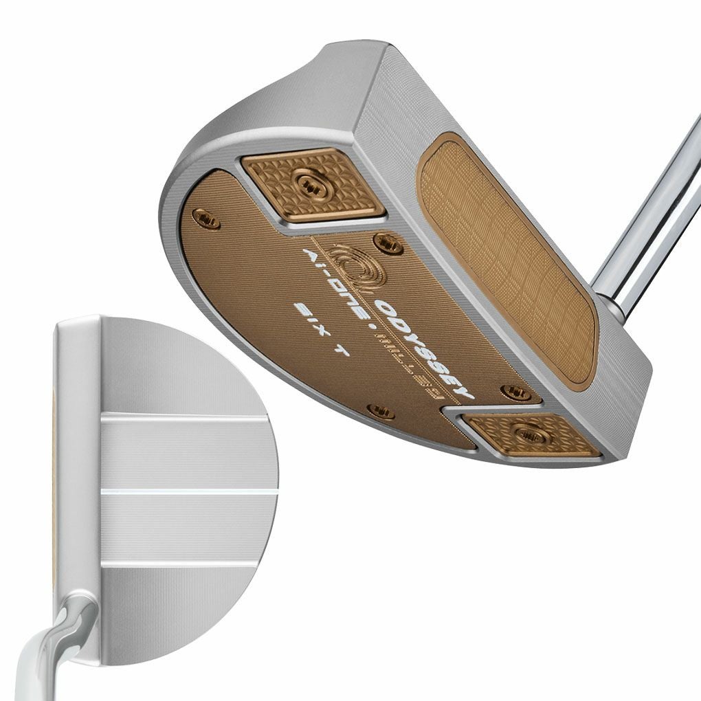 オデッセイ AI-ONE MILLED SILVER SIX T DB パター メンズ 右用 STROKE