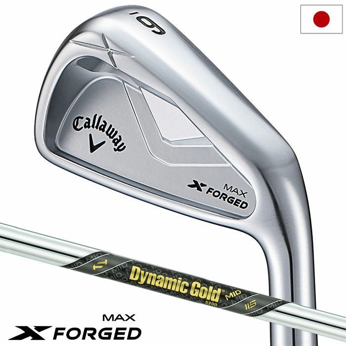 キャロウェイ X FORGED MAX アイアン 5本セット(6-9,PW) メンズ 右用