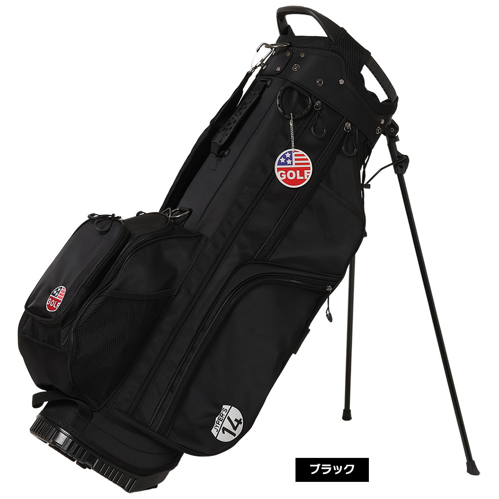 OOWLS 14分割 スタンドキャディバッグ 9.5型 軽量 47インチ対応