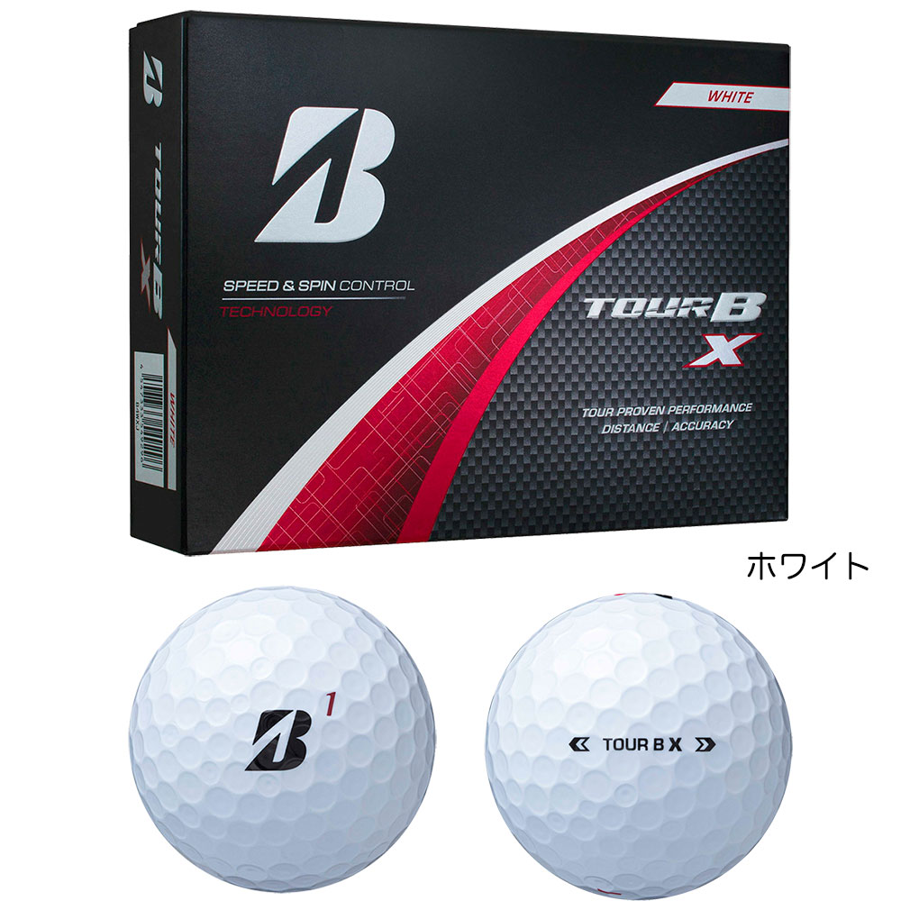 ブリヂストンゴルフ 2024 TOUR B X / TOUR B XS 1ダース(12球入) 2024