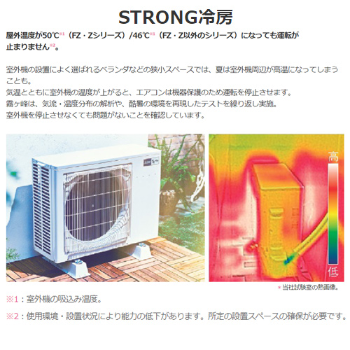 MSZ-ZXV6322S(W)｜三菱電機○ルームエアコン[Zシリーズ][200V]
