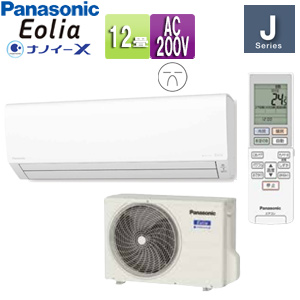 CS-362DJ2-W+CU-362DJ2｜パナソニック○ルームエアコン[Jシリーズ][200V]