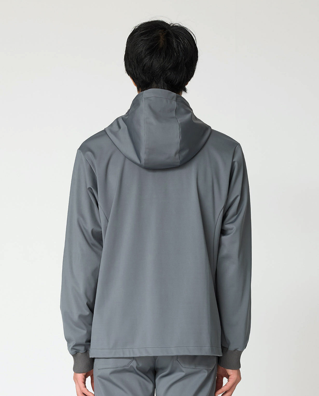 443_N 24HR-WEARABLE カッティングパーカー (スペースグレー) – K-3B
