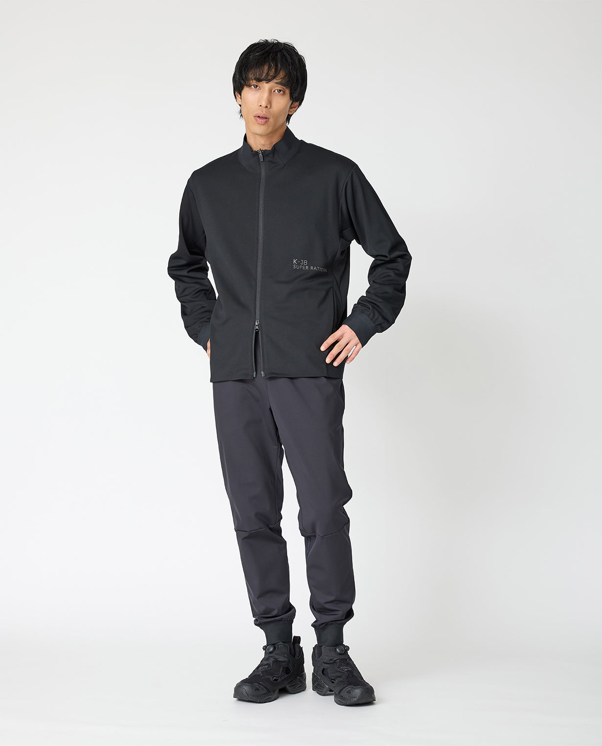 663_G リサイクル糸メッシュ トラックジャケット – K-3B OFFICIAL SITE