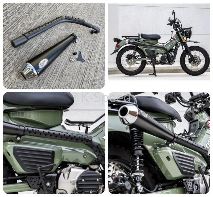 K-SPEED CT065J マフラー CT125 (JA65, JA55) Diabolus – K-SPEED JAPAN