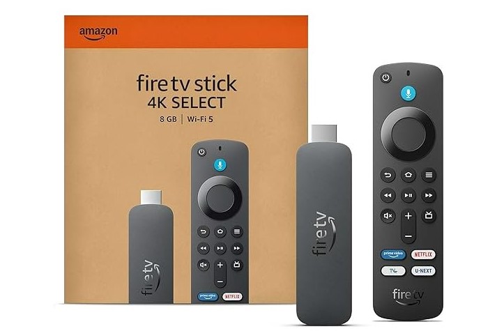 最新の「Fire TV Stick 4K Select」などが対象のセール、Amazon