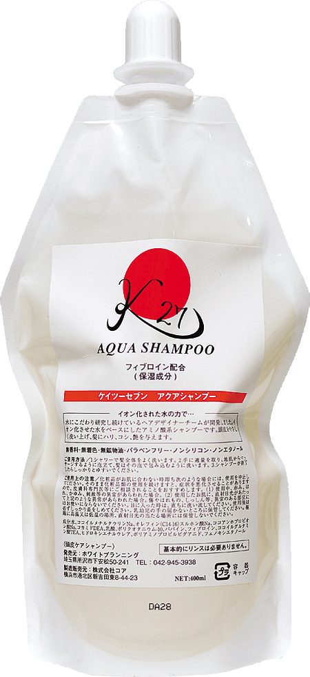 PRODUCT｜ケイツーセブンアクアシャンプー