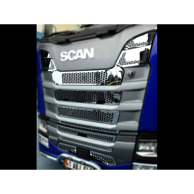 グリル用ステンレスプレート Sシリーズ SCANIA Next-Gen | KCV-PARTS