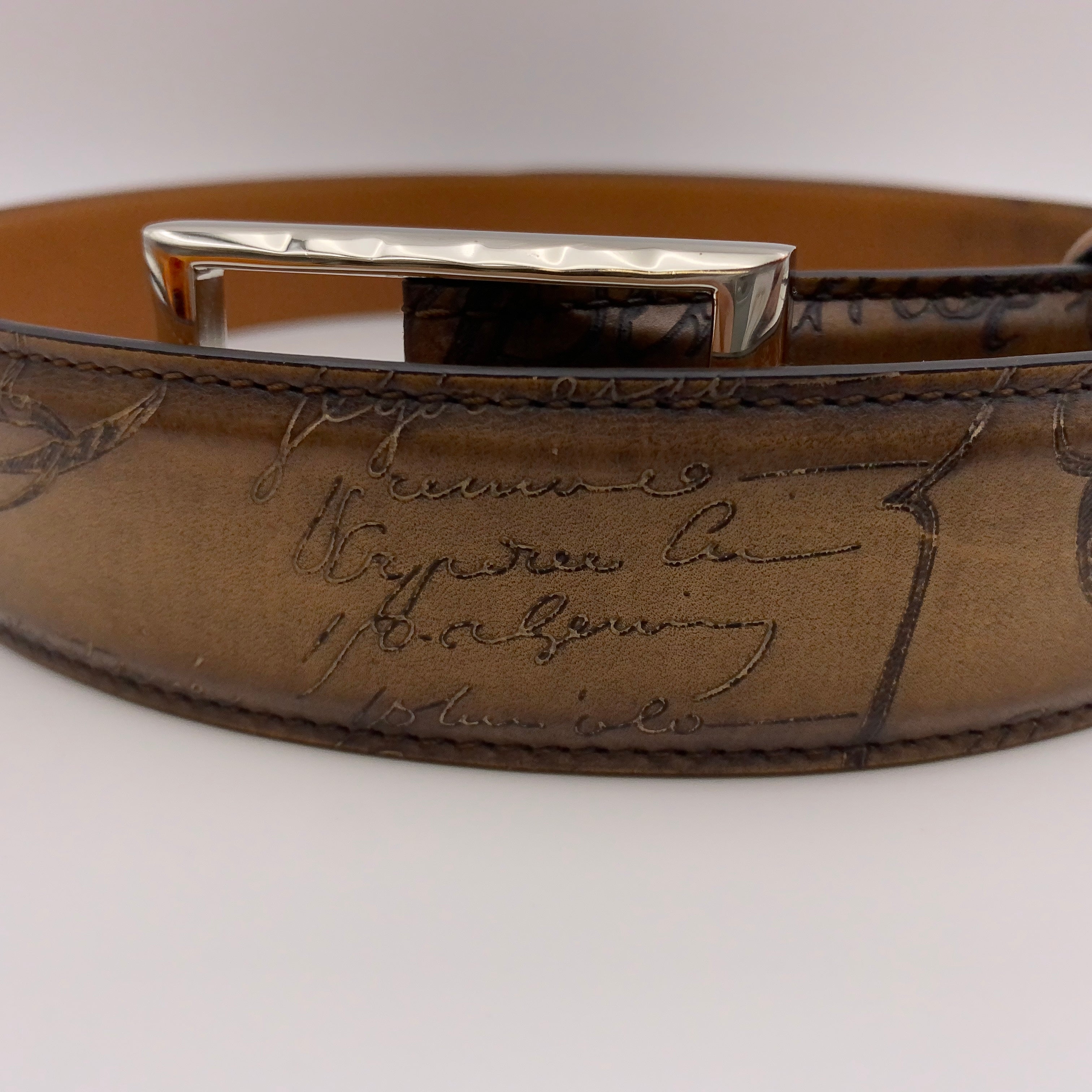 BERLUTI クラシックベルト ヴェネチア カーフレザー ブラック