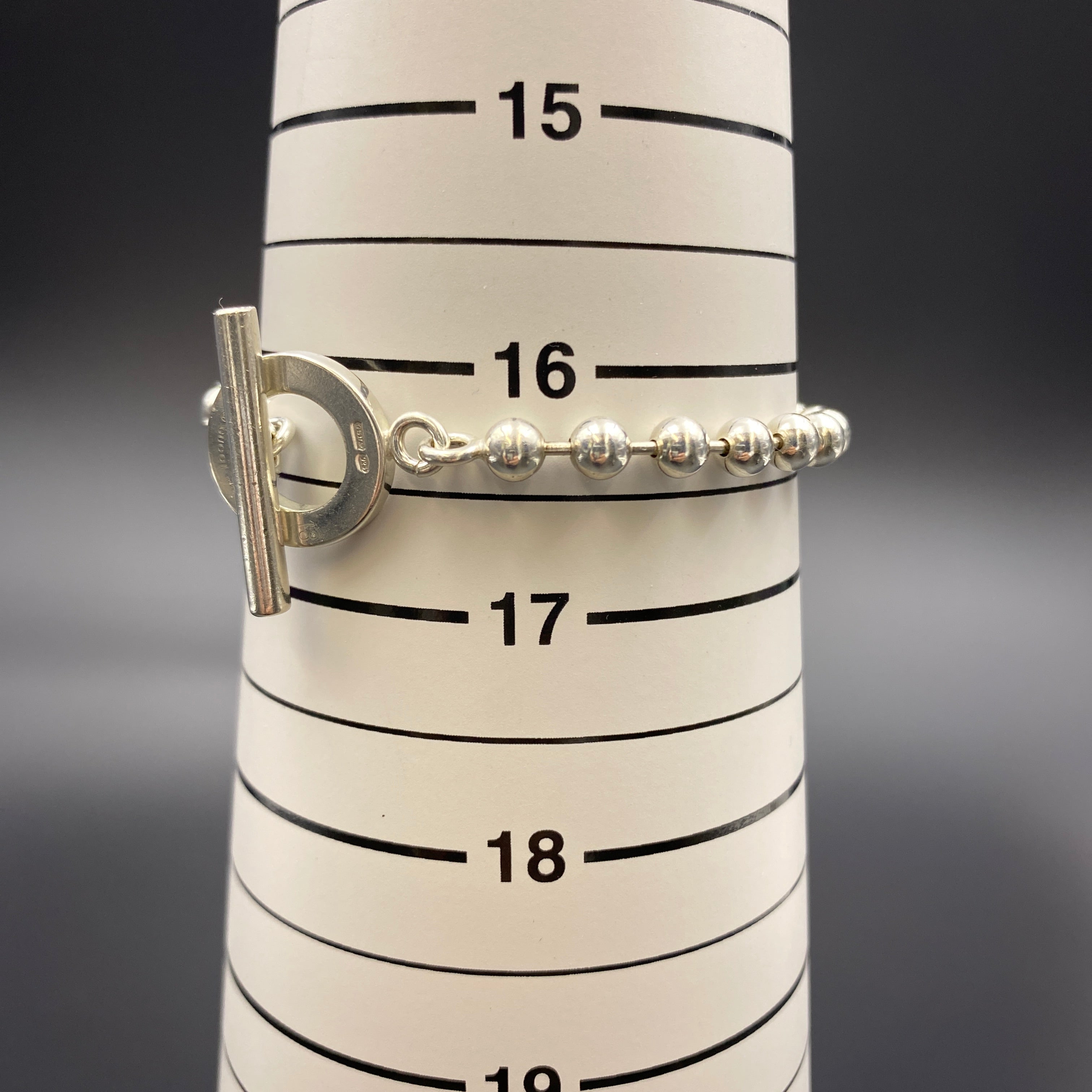 送料無料】 GUCCI（グッチ）ボールチェーンブレスレット SV925 中古品