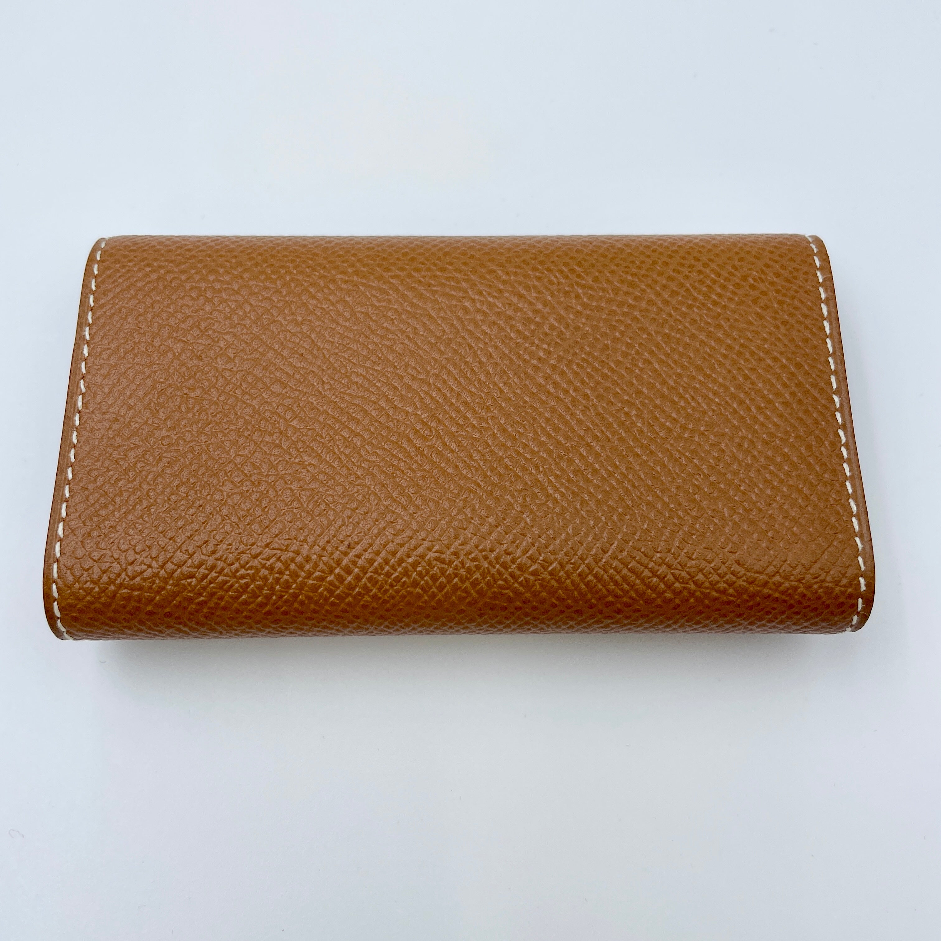 送料無料】HERMES（エルメス) キーケース エテュイクレ6 ブラウン