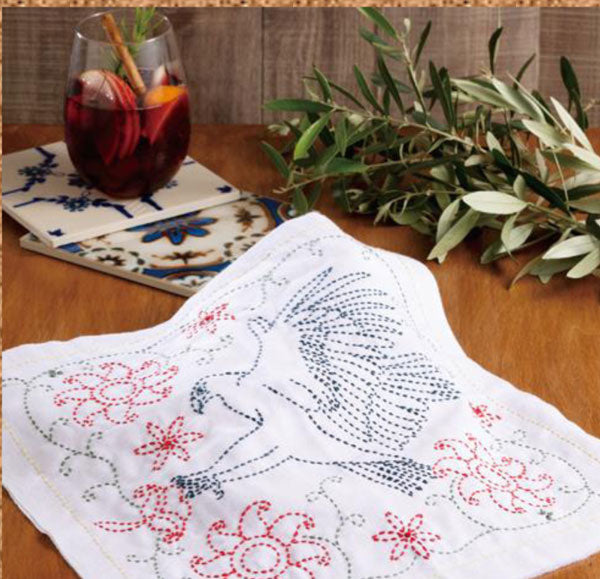 刺し子キット SASHIKO WORD Spain イベリアカタシロワシ KSW-033