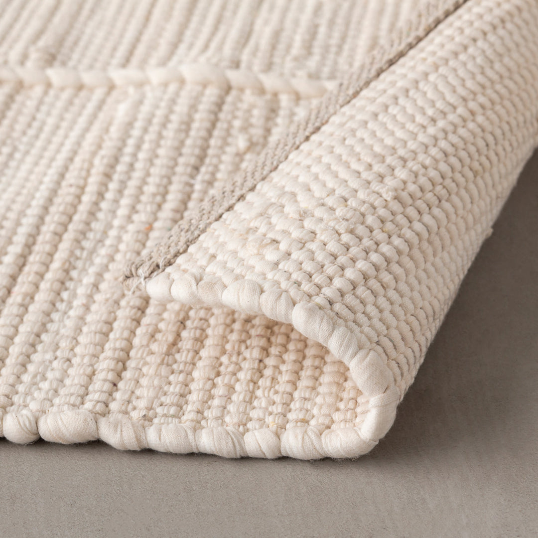 Handmade Textured Soft Rug – KANADEMONO