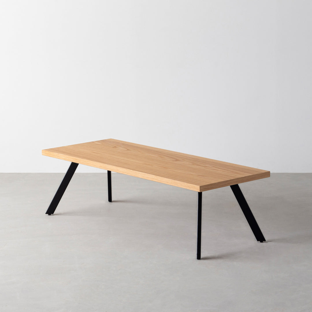 THE LOW TABLE / ホワイトオーク × Black Steel – KANADEMONO