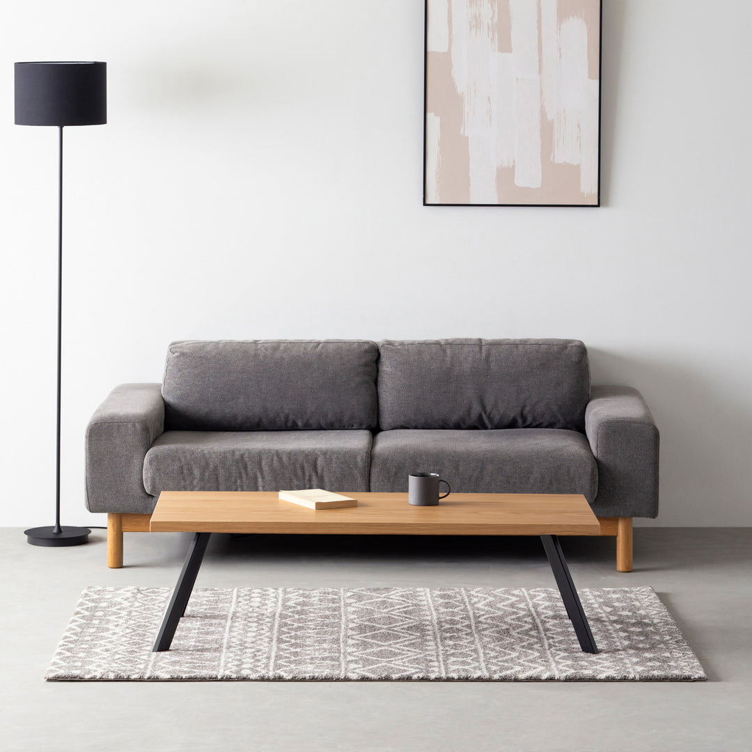 THE LOW TABLE / ホワイトオーク × Black Steel – KANADEMONO