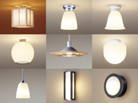 パナソニック、LED電球がセットになったペンダントライトやシーリング