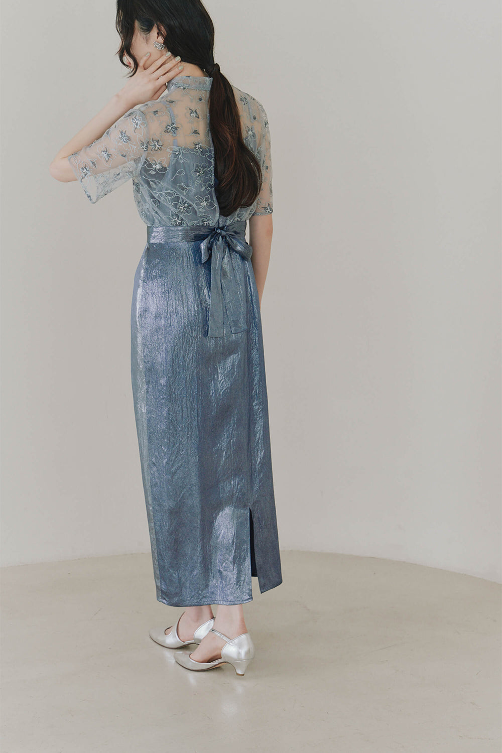 kaene公式オンラインストア エンブロイダリーレースブラウスセット