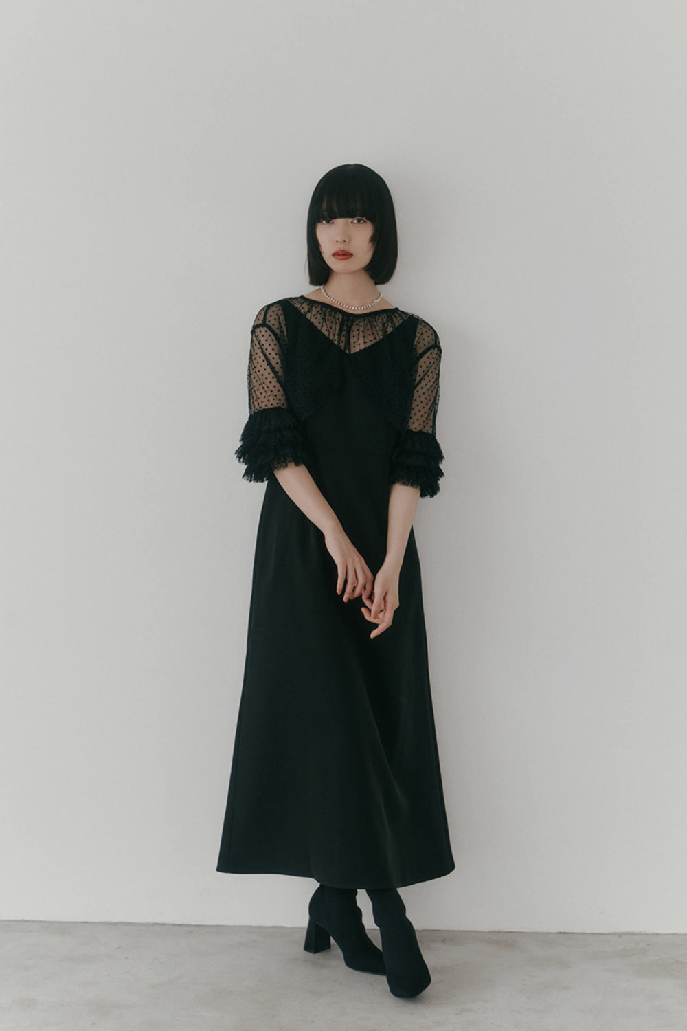 kaene公式オンラインストア フリルボレロセットドレス / 100984 結婚式