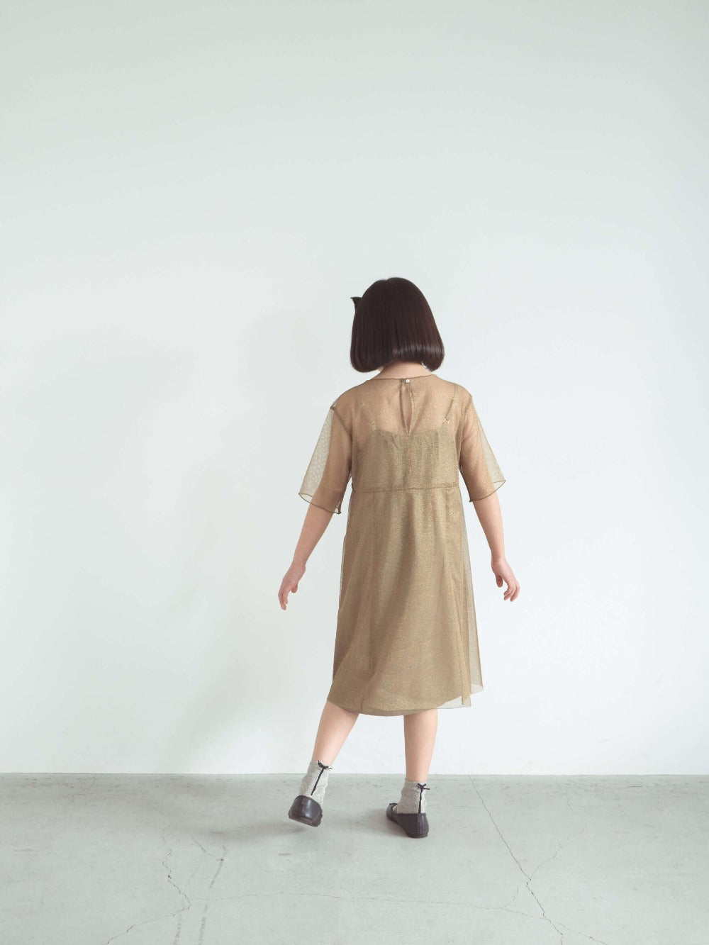 kaene公式オンラインストア (KIDS)ラメチュールメロウワンピース