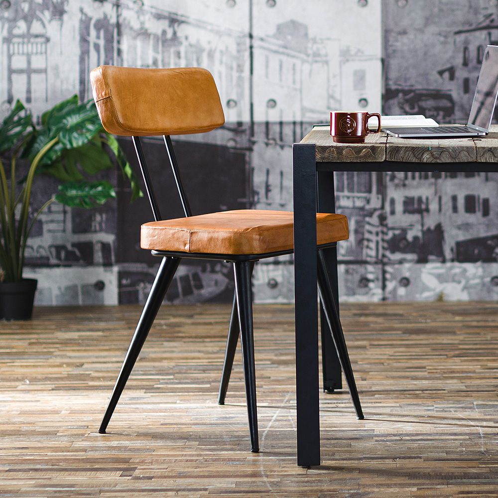 アイアンレザーデスクチェア セーブ 家具の製造・販売 友安製作所