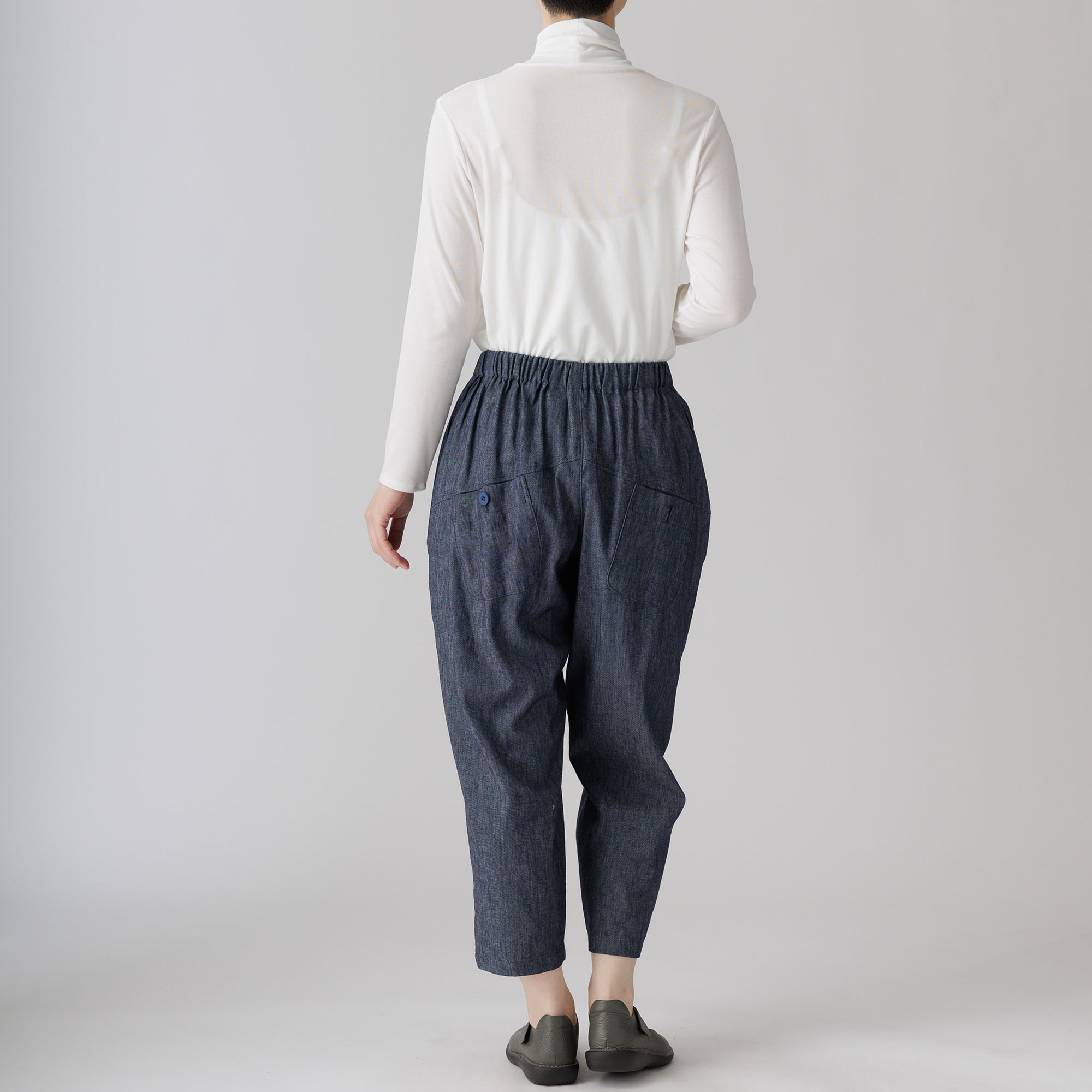 後ろポケットデニム風パンツ322-02 Series | かぐらやONLINE SHOP