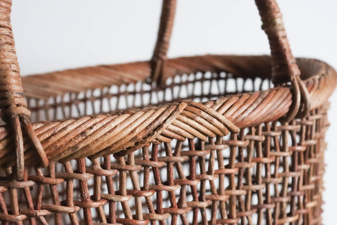 青森 あけび 手提げ (こだし編み 大)