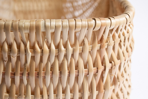 ラトビア ハンドルバスケット (L)