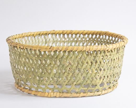 長野 根曲竹 茶碗かご (大)