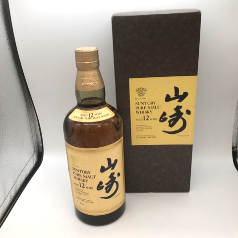 SUNTORY ピュアモルトウイスキー山崎12年3本 買取実績 | 玉光堂