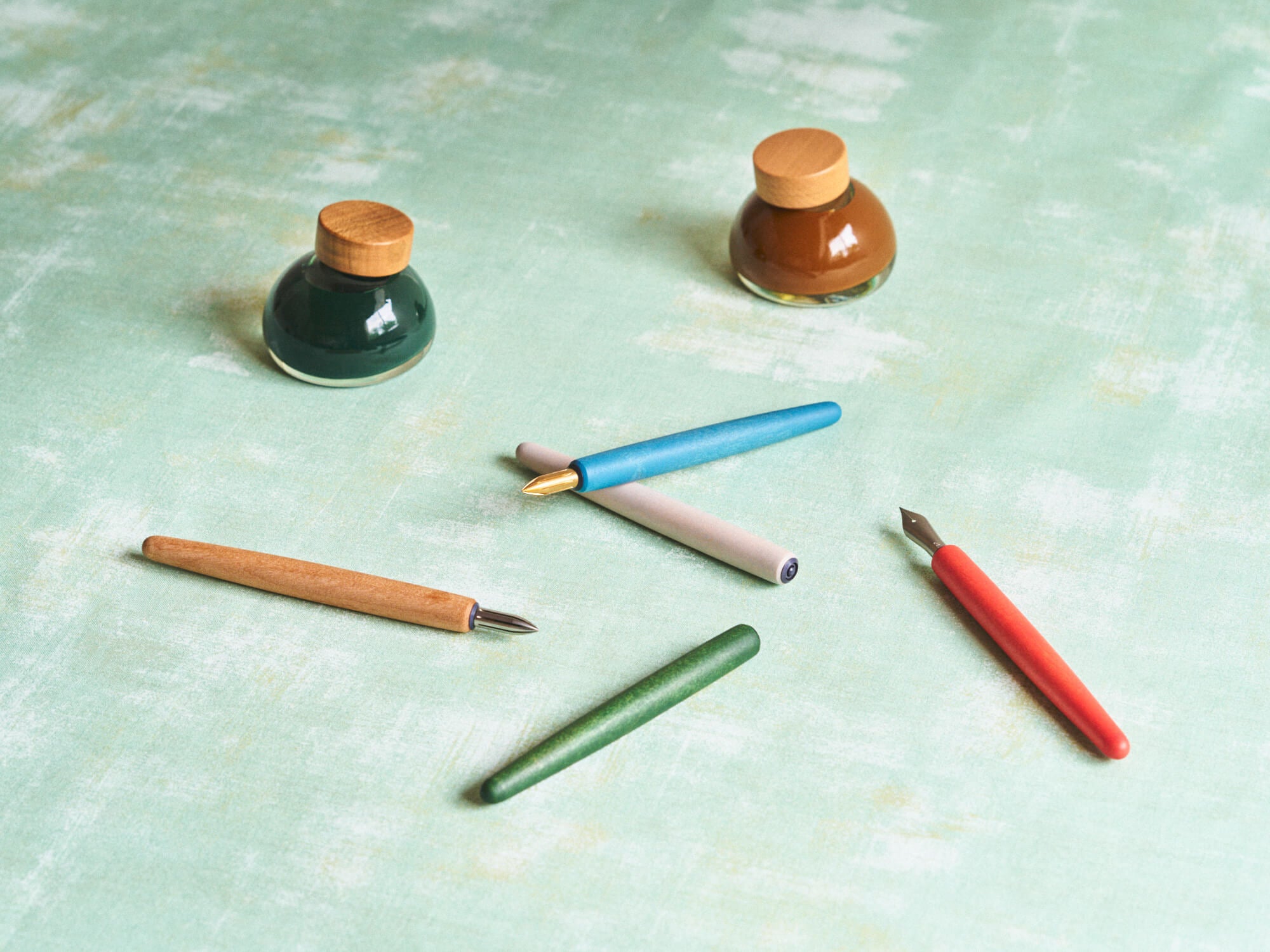 Gift set - Mini holder x Metal nib – Kakimori