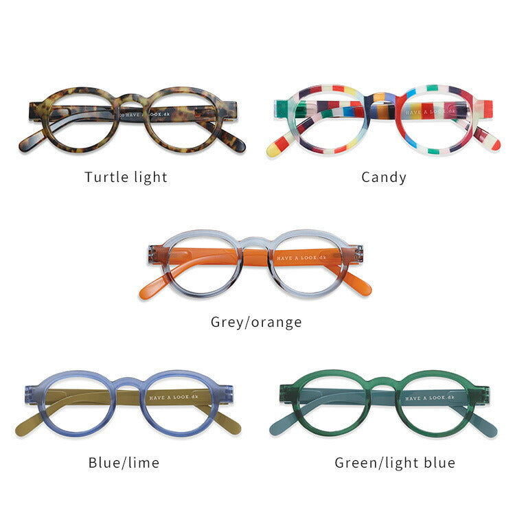 リーディンググラス Have a look ハブアルック CIRCLE TWIST 老眼鏡