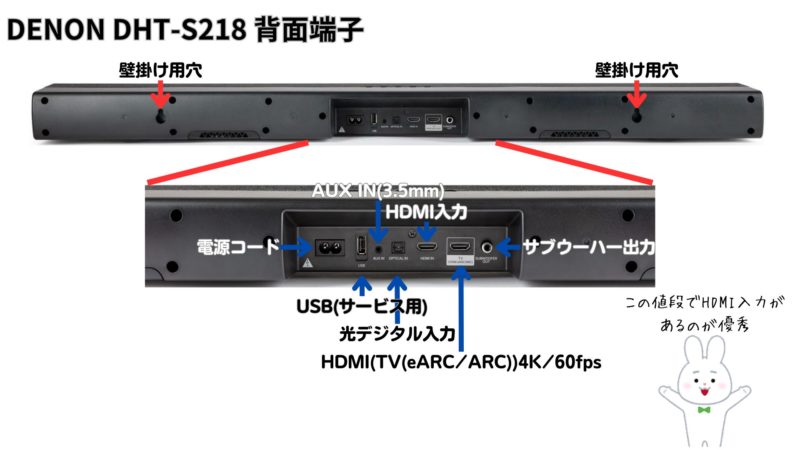 デノン2024年！新型サウンドバー『DHT-S218』 | 価格王TV!!