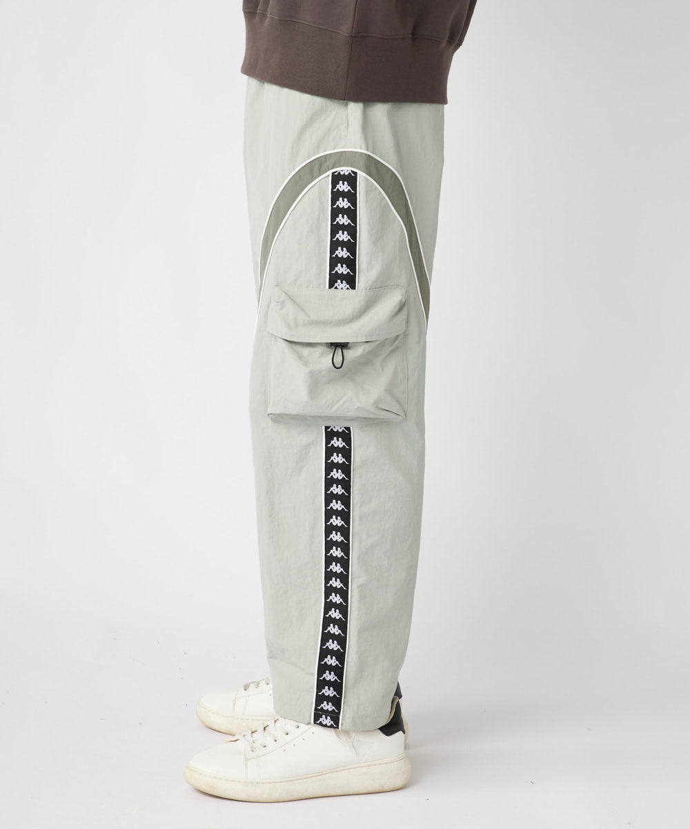 メンズ バンダラインナイロンパンツ – Kappa